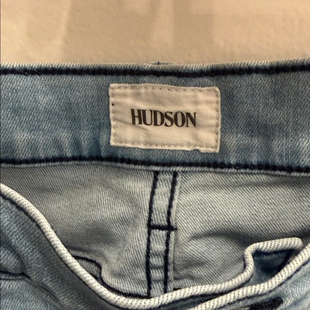 Hudson Jeans Sky Blue Wide Leg Denim - Picture 3 of 5